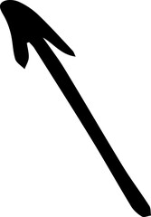 arrow vector design illustration isolated on white background 