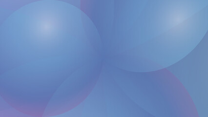 A group of circles on a bright blue background. Digital, trending, concept illustration for promotional products, wallpaper, cover, decoration banner with copy space