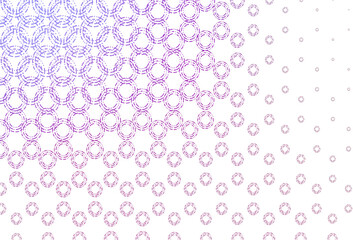 Light purple vector backdrop with dots.