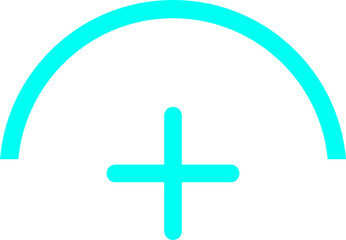 Obraz premium Add, plus flat icon