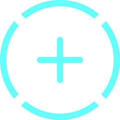 Add, plus flat icon