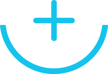 Obraz premium Add, plus flat icon 