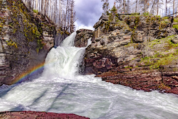St. Mary's Falls Rainbow