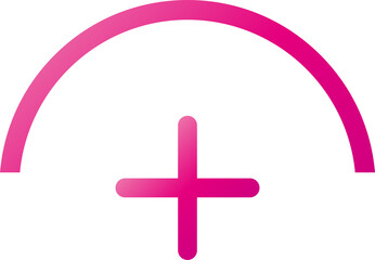 Obraz premium Add, plus flat icon 