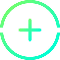 Add, plus flat icon 