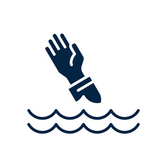 help concept line icon. Simple element illustration. help concept outline symbol design.