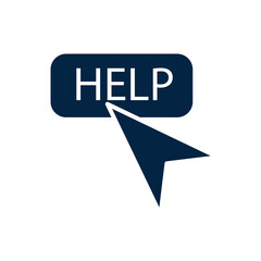 help concept line icon. Simple element illustration. help concept outline symbol design.