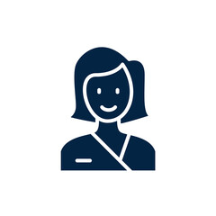 assistance concept line icon. Simple element illustration. assistance concept outline symbol design.