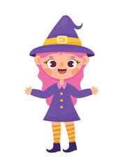 witch with pink hair