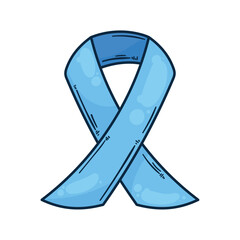 blue color ribbon campaign