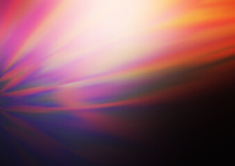 Dark Pink, Yellow vector blur pattern.