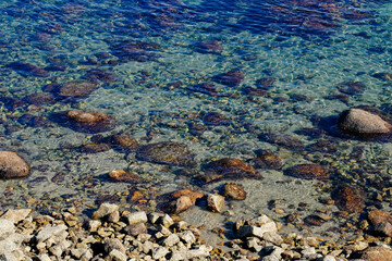 Rocks in the Sea