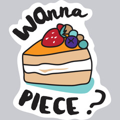 food stickers vectors