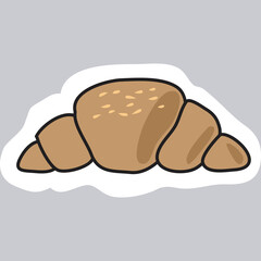 food stickers vectors