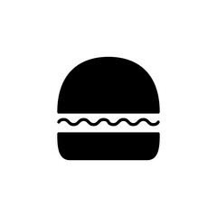 Fototapeta premium Burger icon vector for web and mobile app. burger sign and symbol. hamburger