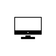Computer icon vector for web and mobile app. computer monitor sign and symbol