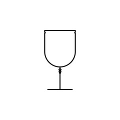 cup, glass, lab Icon Vector Illustration Logo Template. Suitable For Many Purposes.