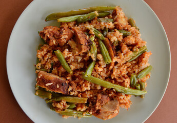 rice with chicken