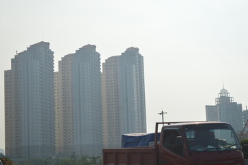landmark buildings in the city of Jakarta