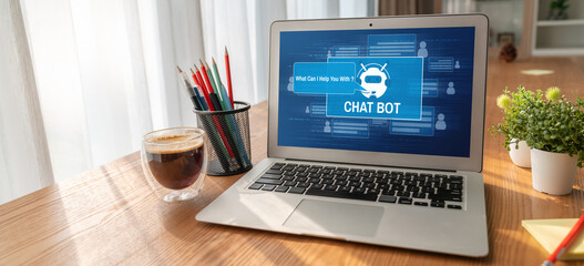 Chatbot software application for modish online business that automatically reply to customer...