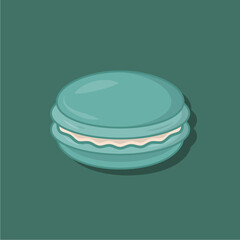 Flat Macaroon Illustration Design