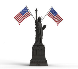 Liberty landmark ellis united state of america usa columbus day new york city freedom democracy...