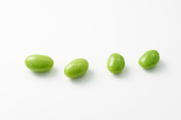 枝豆　白背景イメージ