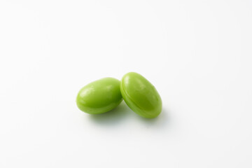 枝豆　白背景イメージ