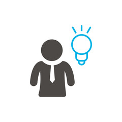 illustration of human resources user icon, job application, interview, job search.