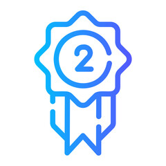 second place icon