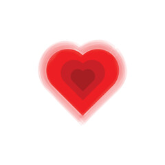 heart icon illustration, red, broken heart, affection.