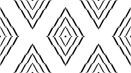 Traditional tribal or Modern native ikat pattern. Geometric ethnic background for pattern seamless design or wallpaper.