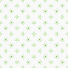 seamless pattern with green flowers. can be use for fabric, cloth, package, wall, decoration, furniture, printing media, cover design.