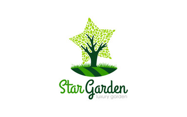 Obraz premium Illustration graphic vector of gardening and landscape services Suitable for nature or environment logo design template