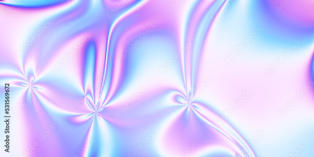 Poster abstract horizontal pastel holographic texture design for background and pattern, poster layout with