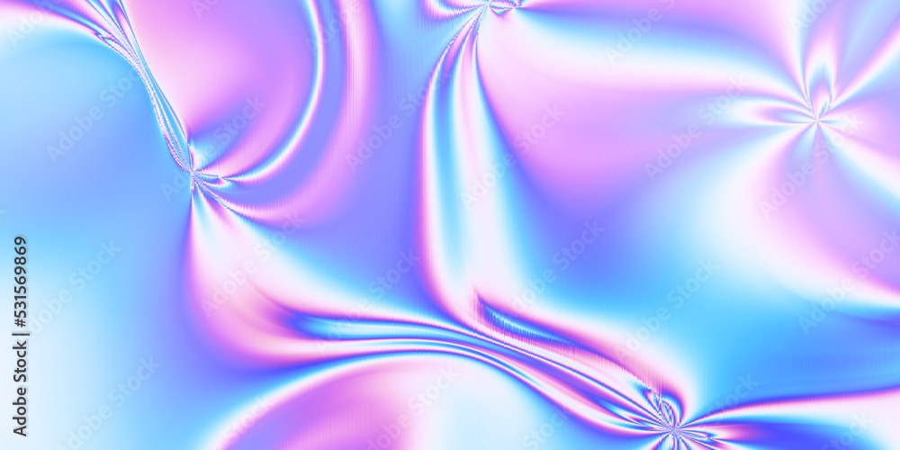 Poster abstract horizontal pastel holographic texture design for background and pattern, poster layout with