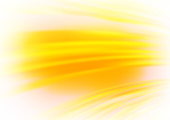 Light Yellow, Orange vector abstract blurred template.