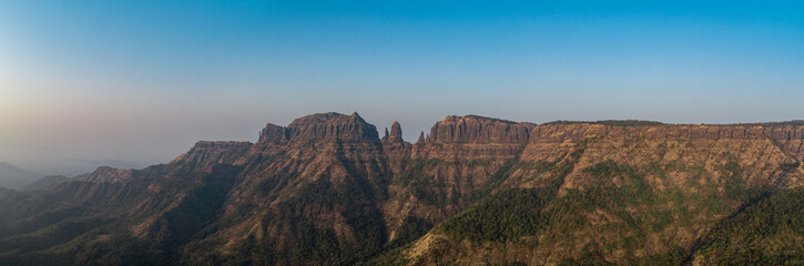 sunrise in the mountains
