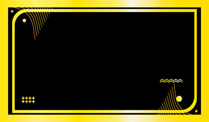 black background with gold combination. For banners, promotions, advertisements, presentations and backgrounds