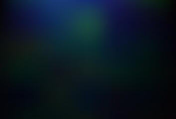 Dark BLUE vector blurred bright background.