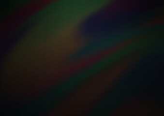 Dark Silver, Gray vector blurred and colored background.
