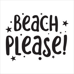 beach please eps design