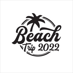 Beach Trip 2022 eps design
