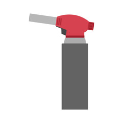 Fire torch icon with a color style that is suitable for your modern business