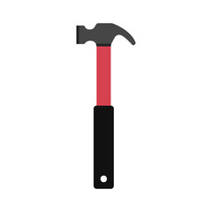 Hammer icon with a color style that is suitable for your modern business