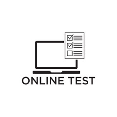 online test icon , knowledge icon