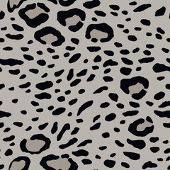 Abstract modern leopard seamless pattern. Animals trendy background. Color decorative vector stock illustration for print, card, postcard, fabric, textile. Modern ornament of stylized skin