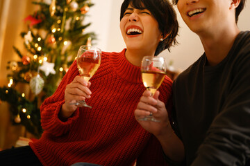 クリスマスの乾杯