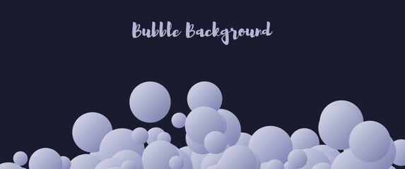 Abstract modern bubble gradient seamless pattern or background design, seamless bubble vector illustration. Perfect for background, banner, template, presentation, and other graphical resources