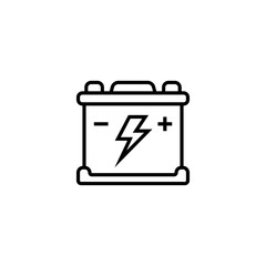 accumulator icon vector design templates